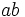 a