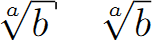 LaTeX example sqrt.png